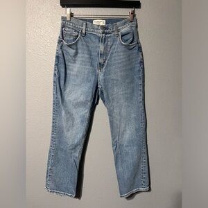 Abercrombie & Fitch High Rise Blue Jeans